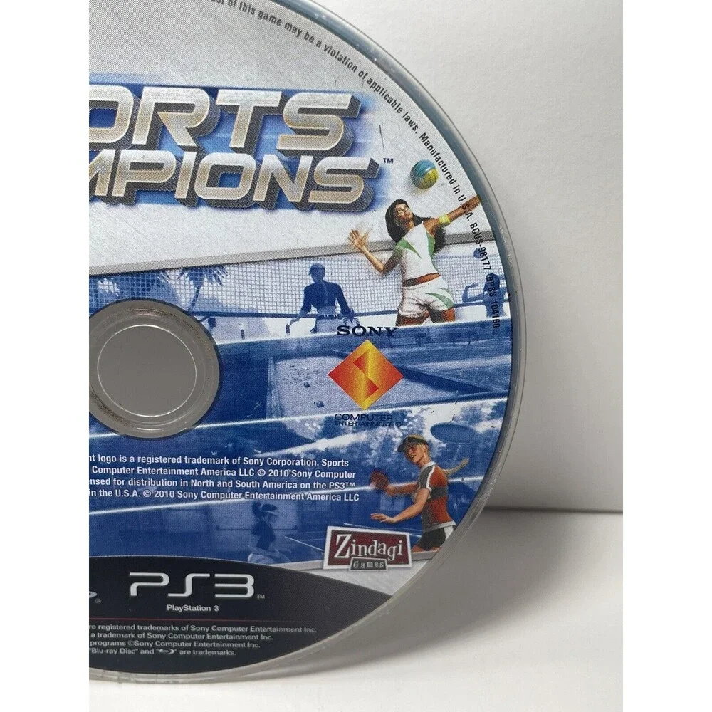 Play Station 3 Sports Champions (PS3, PlayStation 3) Disc Only